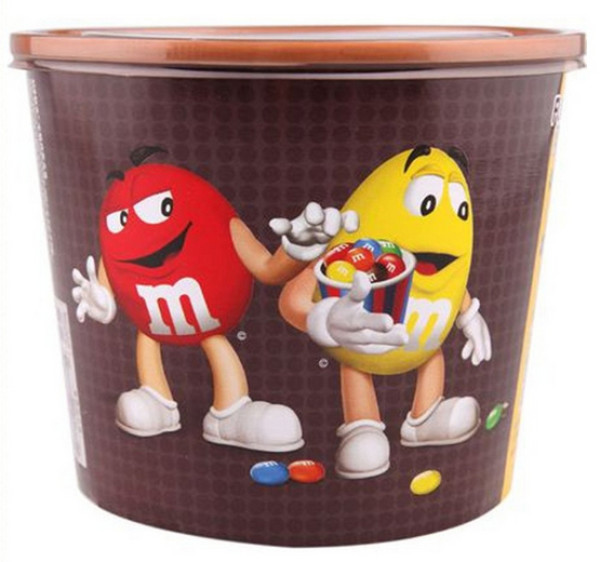 M&M's 牛奶巧克力豆分享装 270g*2桶