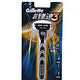 双重优惠：Gillette 吉列 锋速3敏锐刀片(4片)+锋速3（1刀架1刀头）