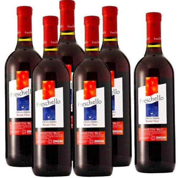 限华东:Freschello 弗莱斯凯罗 红葡萄酒 750ml*6