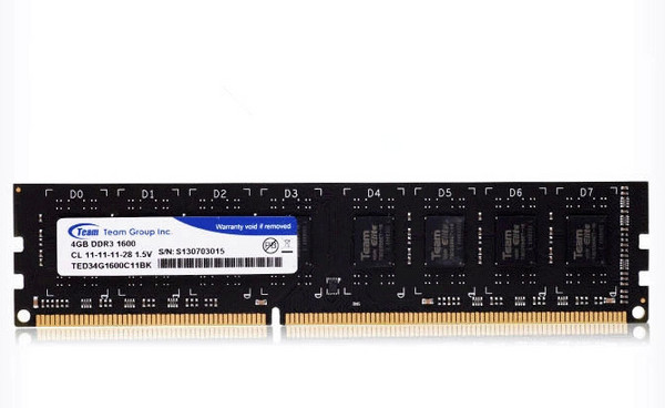 Team 十铨科技 DDR3 1600 4GB 台式机内存