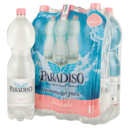 Paradiso 帕拉迪索 饮用天然矿泉水 意大利进口 1.5L*6