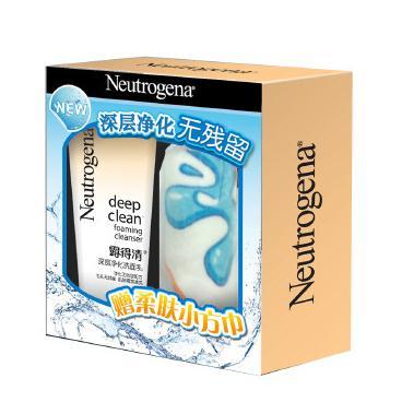 Neutrogena 露得清 深层净化洗面乳 100g送洁肤巾