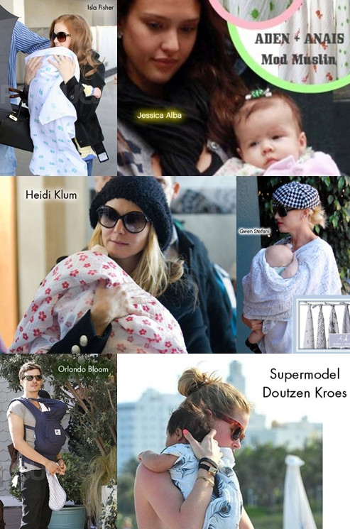 aden by aden + anais Swaddleplus Oh My! 多功能包巾 4条装