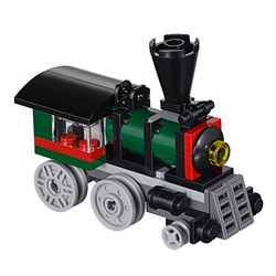 LEGO 乐高 CREATOR 创意百变系列 L31015 蒸汽小火车 