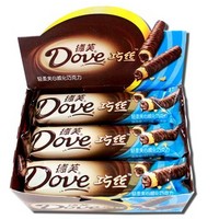 Dove 德芙 巧丝 轻柔夹心威化巧克力（盒装）270g