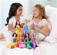 促销活动：Toysrus 玩具反斗城 Disney 迪士尼 Sparkling 公主娃娃系列 均一价特卖