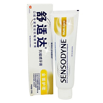 新补货：SENSODYNE 舒适达 全面护理 抗敏感牙膏 120g