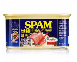 SPAM 世棒 经典午餐肉 198g*4罐