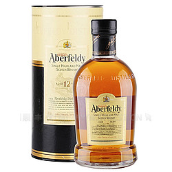 Aberfeldy 艾柏迪 12年 单一麦芽苏格兰威士忌 700ml