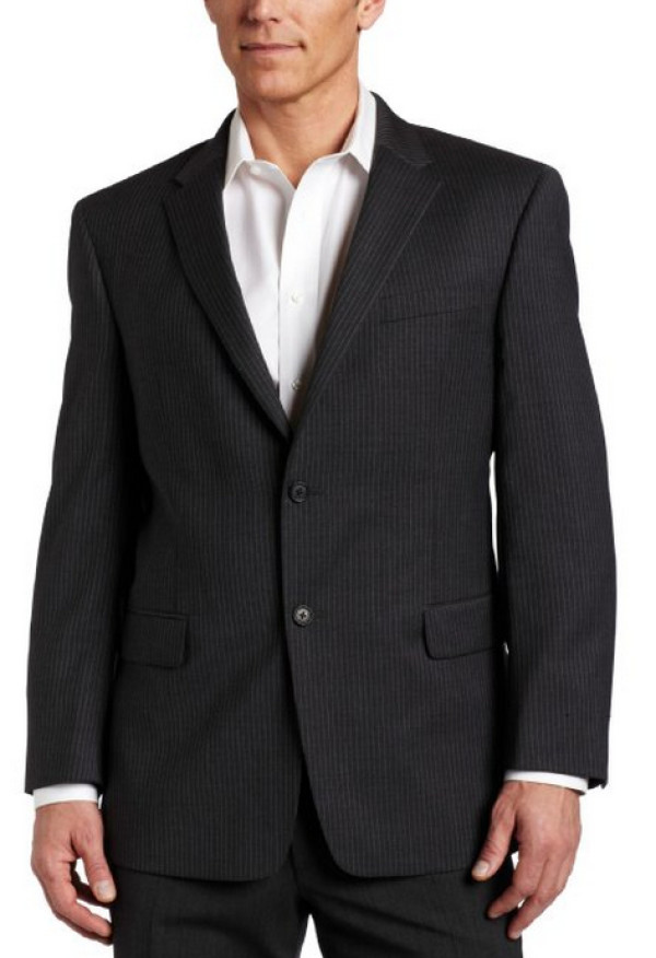 TOMMY HILFIGER Two Button Trim Fit 男款羊毛西服外套