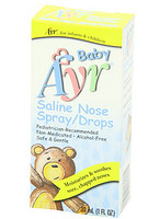 凑单品：Ayr Baby Saline Nose Spray/Drops 宝宝生理盐水滴鼻剂 30ml*6瓶