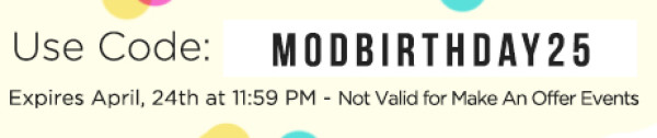 海淘券码:modnique 奢侈品特卖网 周年庆促销码
