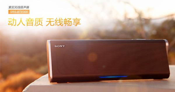低于海淘:Sony 索尼 SRS-BTX300 便携无线音响(蓝牙、NFC、免提)黑色