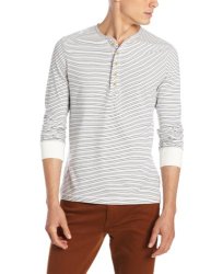 凑单品：French Connection Mini Stripe 男士细条纹长袖T恤