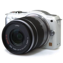 Panasonic 松下 DMC-GF5KGK（14mm-42mm）微型可换镜头套机 白色