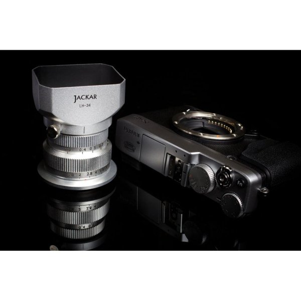Jackar Snapshooter 34mm f1.8 微单镜头（M4/3、富士X、索尼E三种卡口）