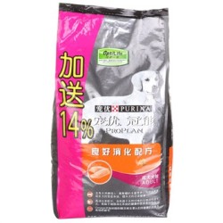PRO PLAN 冠能 成犬犬粮 17.1Kg+狗狗零食 100g*2袋