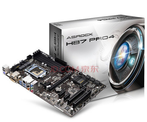 HIS 希仕 7850 Fan 2GB 显卡+ASRock 华擎 H87 Pro4 主板