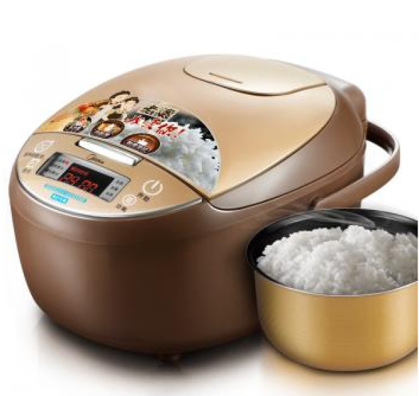 Midea 美的 MB-WFS4018 电饭煲 4L(24小时预约、自动保温)