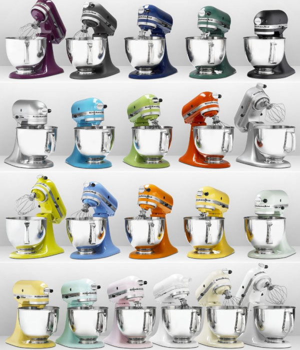 KitchenAid 凯膳怡 Artisan 名厨系列 Stand Mixer tilt 5QT Ksm150ps 家用厨师机 官翻版