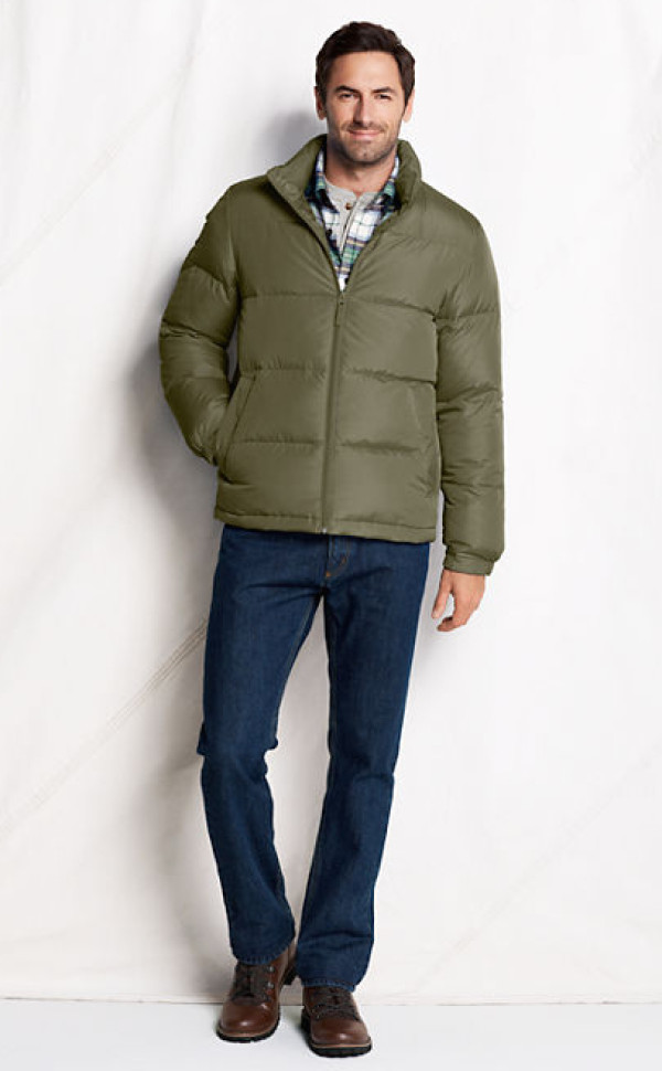 Lands‘ End Regular 600-Fill Down 男款600蓬羽绒服