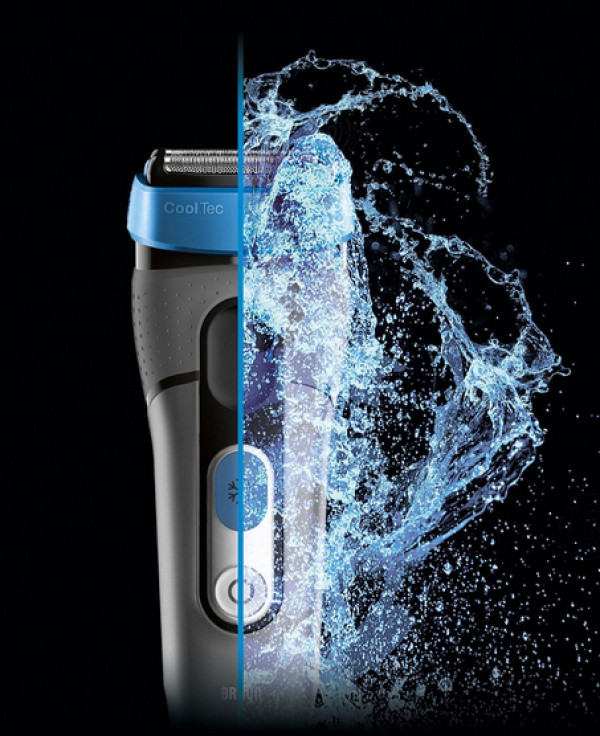 BRAUN 博朗 Cool Tec CT5CC 肌肤冷却 冰感电动剃须 带桶套装