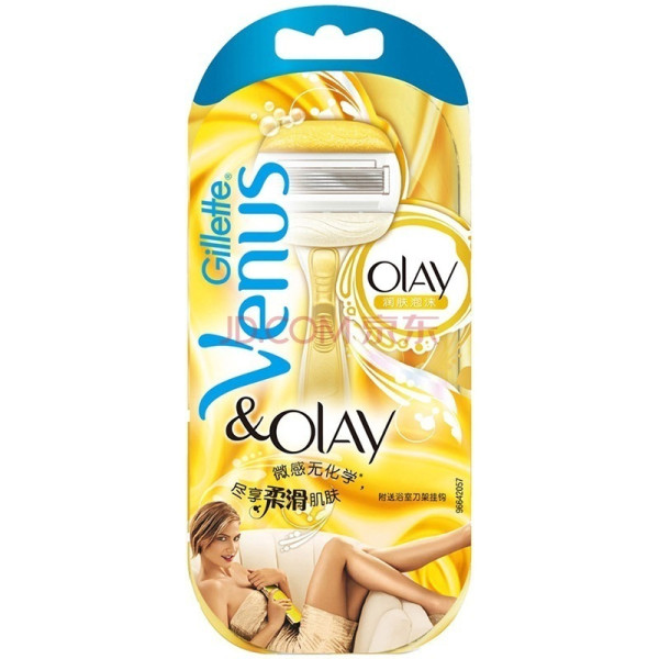 移动端:Gillette 吉列 VENUS&OLAY系列 褪毛精修刀(1刀架1刀头)+锋隐超顺剃须刀+剃须啫喱优惠套装