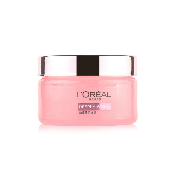 L'OREAL PARIS 巴黎欧莱雅 肌底透白彻夜焕采冻膜100ml+多重滋润霜 50ml