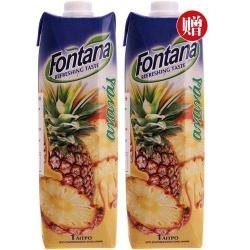 限华东，凑单品：Fontana 芬特乐 菠萝芒果汁 1L*2盒