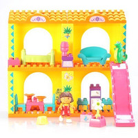 MEGA BLOKS 美高 DORA PLAYTIME 朵拉游戏历险 556082 3082+朵拉度假奇遇 556083 3083