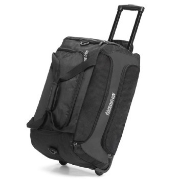 新补货:AMERICAN TOURISTER 美旅箱包 40X*09022 拉杆行李袋 黑色