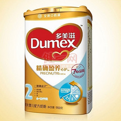 Dumex 多美滋 精确盈养心护较大婴儿配方奶粉（2段）900g