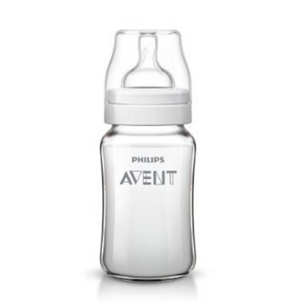 苏宁跟价:AVENT 新安怡 宽口径经典玻璃奶瓶 240毫升