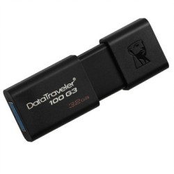 10点：Kingston 金士顿 DT100G3 32GB USB 3.0 U盘