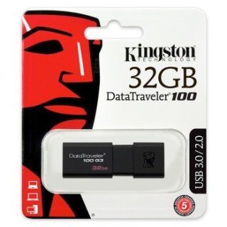Kingston 金士顿 DT100G3 32GB USB 3.0 U盘