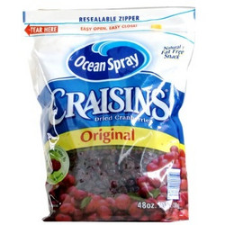 Ocean Spray  优鲜沛 蔓越莓干  原味 1.36kg *3件