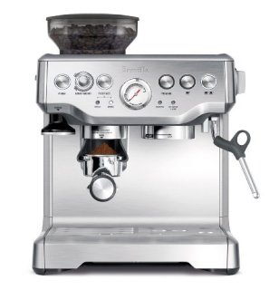 Breville 铂富 BES870XL 带磨豆器 半自动咖啡机