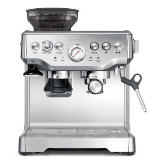 Breville 铂富 BES870XL 带磨豆器 半自动咖啡机