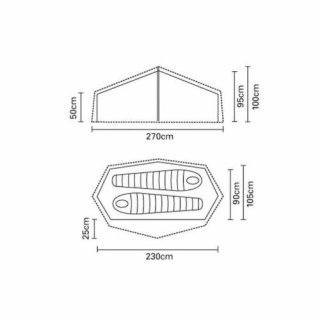 TERRA NOVA Laser Photon 2 双人帐篷