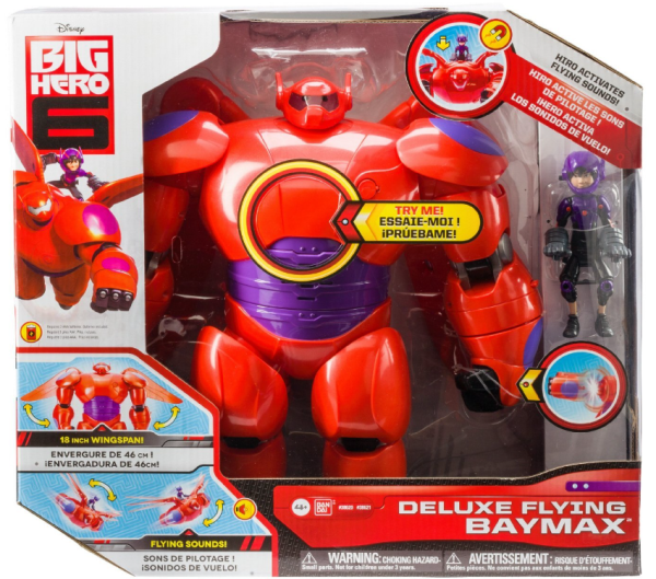 Big Hero 6 超能陆战队 大白和小宏 电动公仔