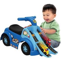 Fisher-Price 费雪 儿童多功能发声轨道踏行车 蓝色