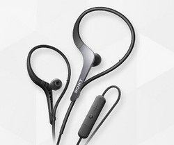 SONY 索尼 MDR-AS400IP/BQ CN 运动型 耳挂式耳机