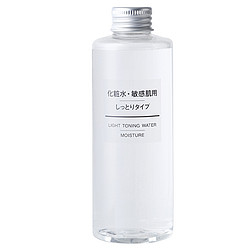 MUJI 无印良品 敏感肌爽肤水 清爽型 400ml  *2件