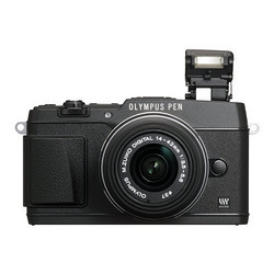 OLYMPUS 奥林巴斯 E-P5 微单套机 14-42mm手动变焦镜头套机 黑色