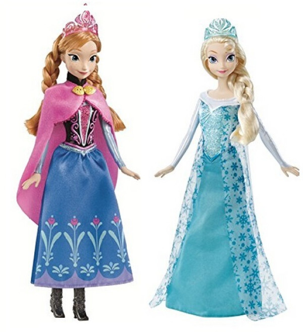 Disney 迪士尼 冰雪奇缘 Y9960 闪耀艾莎+Y9958 闪耀安娜