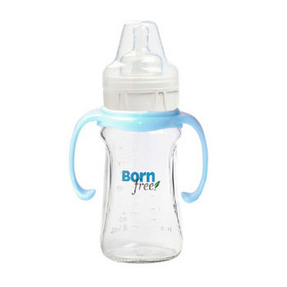 Born Free 宽口径 防胀气玻璃奶瓶 260ml+160ml 套装