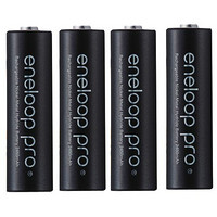 PLUS会员：eneloop 爱乐普 3HCCA 5号镍氢充电电池 1.2V 2450mAh 4粒装