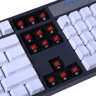 Varmilo 阿米洛 VA104MRH/EGW3 104键 机械键盘 红轴