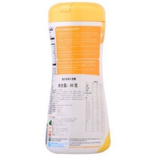 HAPPYBABY 禧贝 有机香蕉小麦圈 60g