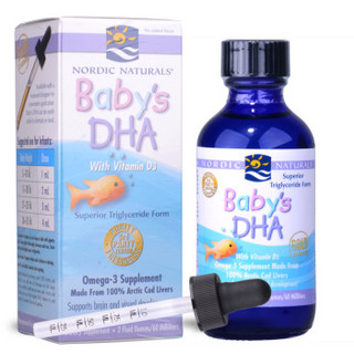 NORDIC NATURALS Baby’s DHA 婴幼儿鳕鱼油